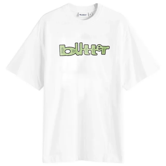 Butter Goods Men's Warped T-Shirt White
