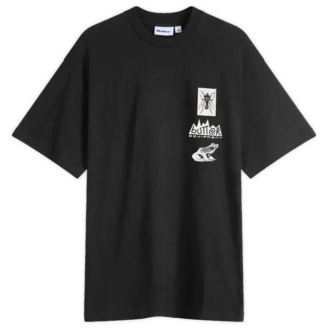 Butter Goods Men's Nature Study T-Shirt Black
