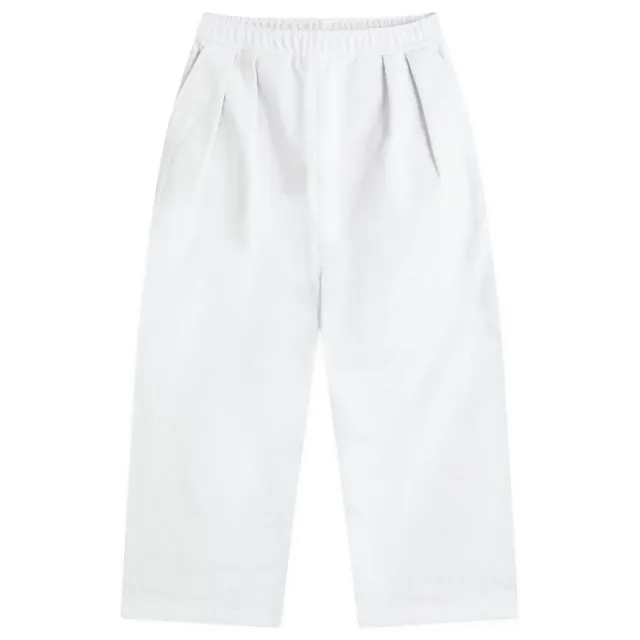 BEAMS Men's Pleated Balloon Sweat Pants Ash Grey