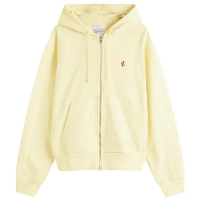 Gramicci Women's One Point Zip Hoodie Lemon