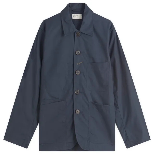 Universal Works Men's Recycled Poly Tech Bakers C Jacket Navy