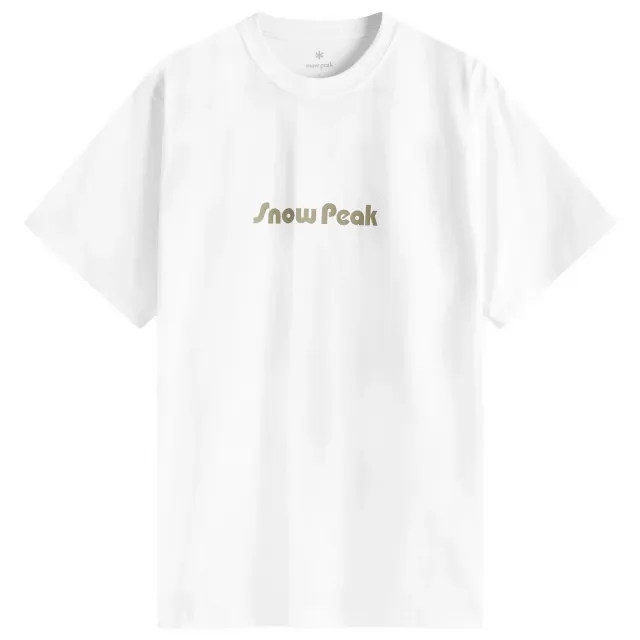 Snow Peak Men's Unwind T-Shirt White