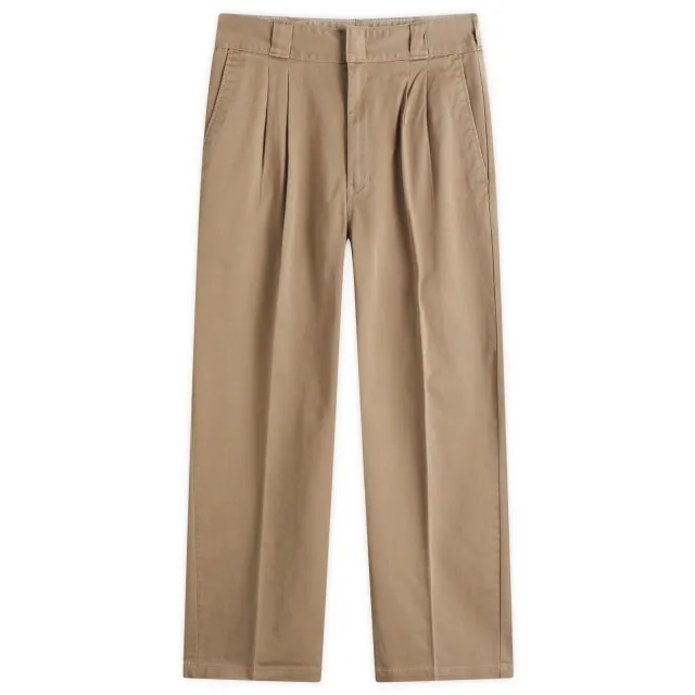 Dickies Unionville Pleated Work Pants, Ecru Tint