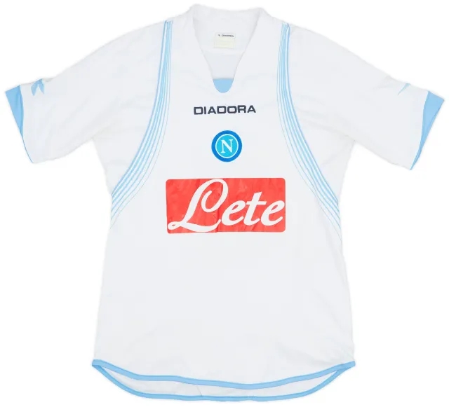 Diadora 2007-08 Napoli Third Shirt - 6/10 - (M)