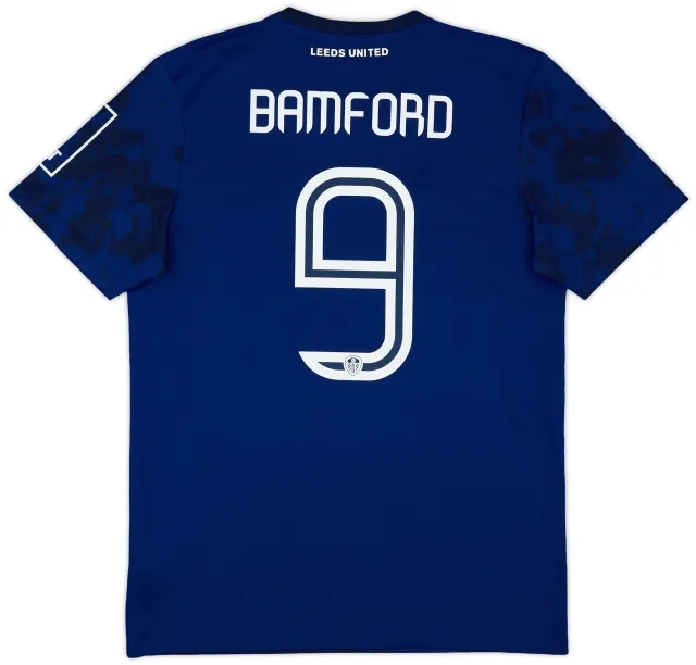 adidas 2021-22 Leeds United Away Shirt Bamford #9 - 8/10 - (M)