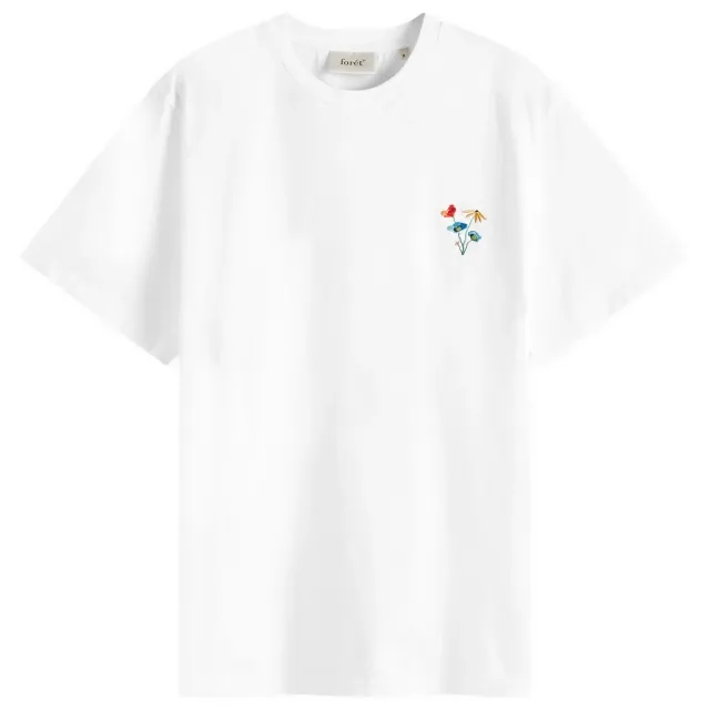Foret Men's Element T-Shirt White Flower