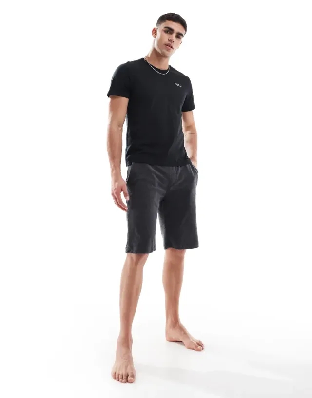 Polo Ralph Lauren Lounge Shorts In Grey