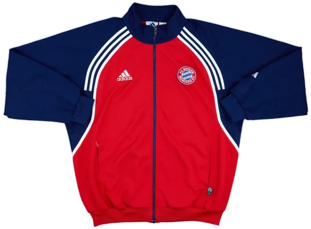 2000-01 Bayern Munich adidas Track Jacket - 7/10 - (XL)
