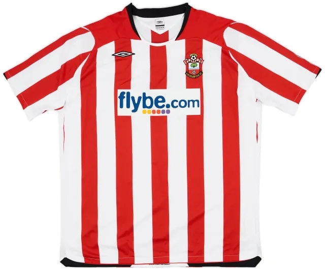 Umbro 2008-10 Southampton Home Shirt - 7/10 - (4XL)