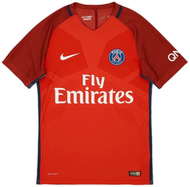 Nike 2016-17 Paris Saint-Germain Authentic Away Shirt - 7/10 - (S)