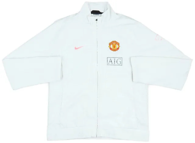 2009-10 Manchester United Nike Track Jacket - 4/10 - (M)
