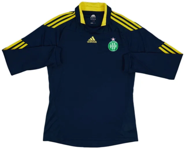 adidas 2010-11 Saint Etienne Third L/S Shirt - 8/10 - (L)