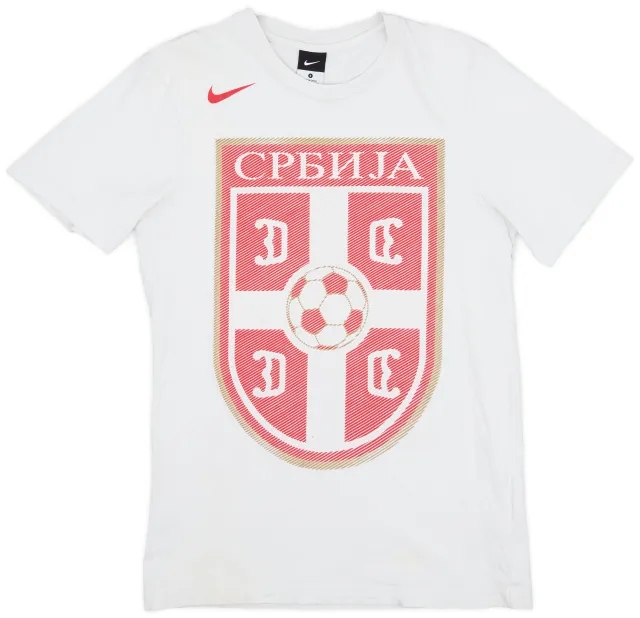 2010-11 Serbia Nike Cotton Tee - 6/10 - (S)