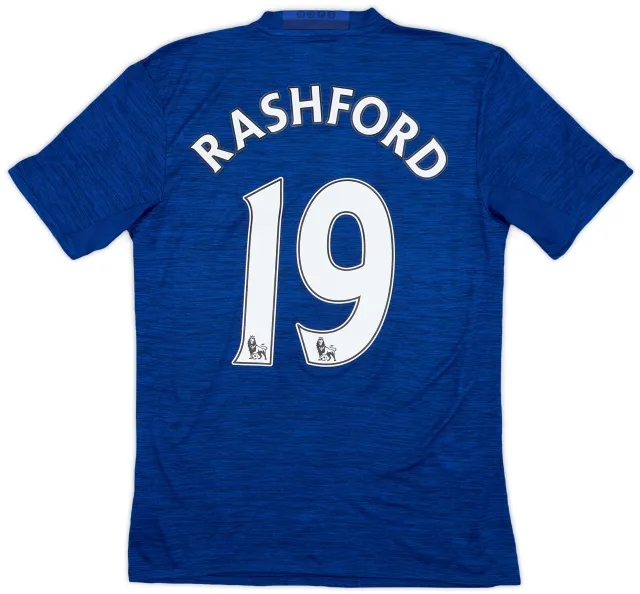 adidas 2016-17 Manchester United Away Shirt Rashford #19 - 9/10 - (XS)