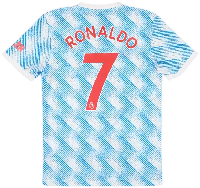 adidas 2021-22 Manchester United Away Shirt Ronaldo #7 - 8/10 - (S)