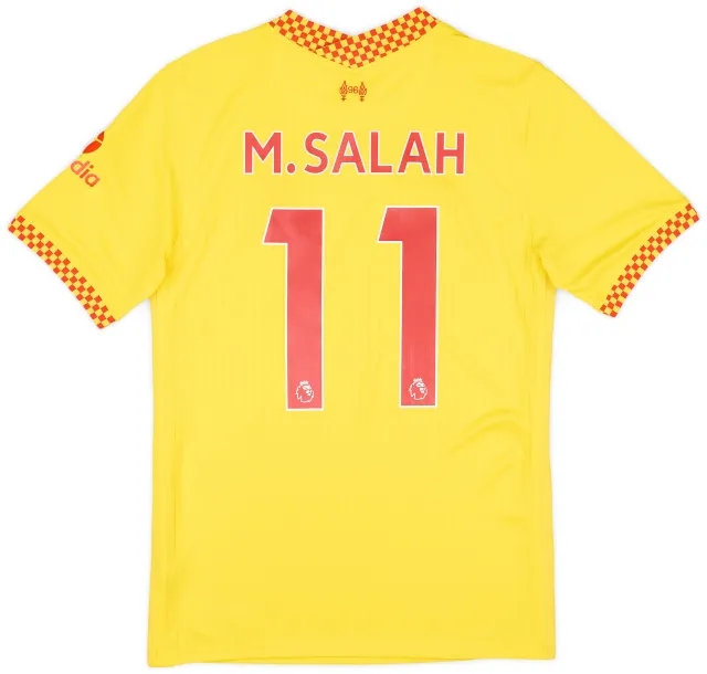 Nike 2021-22 Liverpool Third Shirt M.Salah #11 - 8/10 - (S)