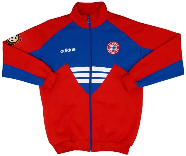 1993-95 Bayern Munich adidas Track Jacket - 8/10 - (XL.Boys)