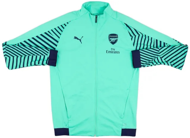 2018-19 Arsenal Puma Track Jacket - 6/10 - (L)