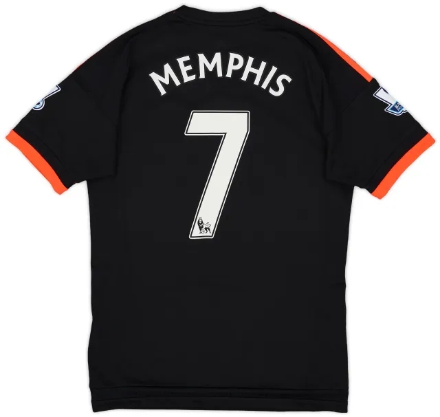 adidas 2015-16 Manchester United Third Shirt Memphis #7 - 9/10 - (S)