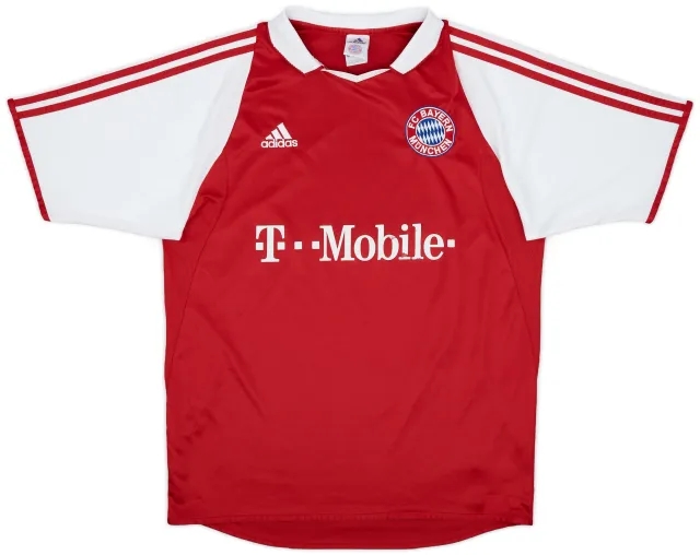 adidas 2003-04 Bayern Munich Home Shirt - 5/10 - (M)