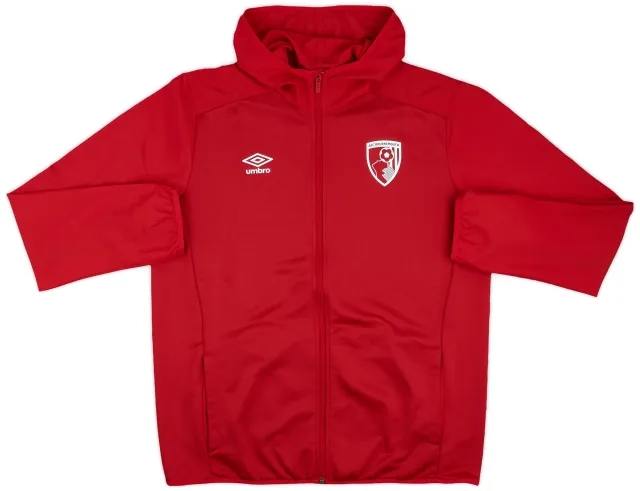 2018-19 Bournemouth Umbro Hooded Track Jacket - 8/10 - (XL)