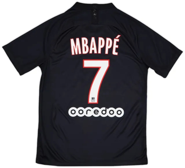 Nike 2019-20 Paris Saint-Germain Fourth Shirt Mbappe #7 - 10/10 - (M)