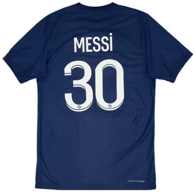 Nike 2022-23 Paris Saint-Germain Authentic Home Shirt Messi #30 - 8/10 - (S)