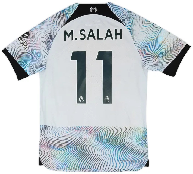 Nike 2022-23 Liverpool Authentic Away Shirt M.Salah #11 - 8/10 - (S)