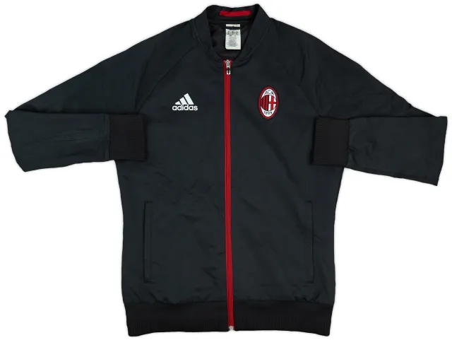 2015-16 AC Milan adidas Track Jacket - 9/10 - (M)