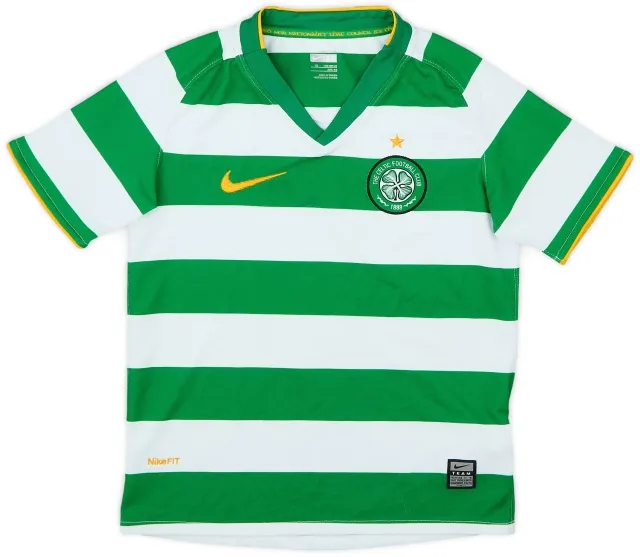 Nike 2008-10 Celtic Home Shirt - 7/10 - (XS.Boys)