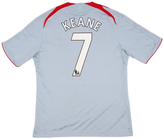 adidas 2008-09 Liverpool Away Shirt Keane #7 - 4/10 - (L)