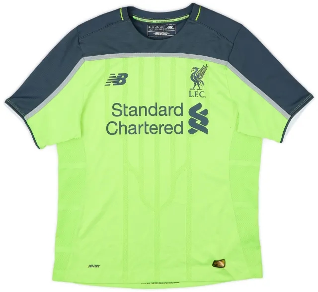 NewBalance 2016-17 Liverpool Third Shirt - 8/10 - (L.Boys)