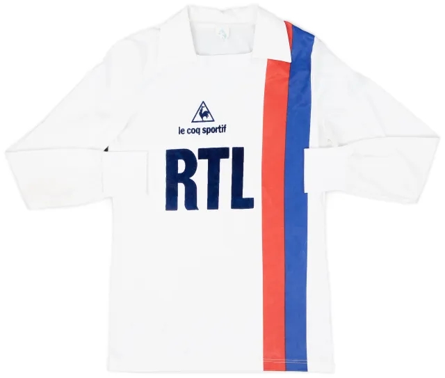 LeCoqSportif 1981-84 Paris Saint-Germain Home L/S Shirt - 7/10 - (S)