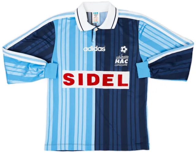 adidas 1993-95 Le Havre Home L/S Shirt - 9/10 - (XS)