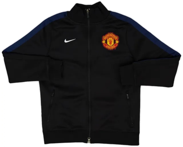 2013-14 Manchester United Nike Track Jacket - 8/10 - (XL.Boys)