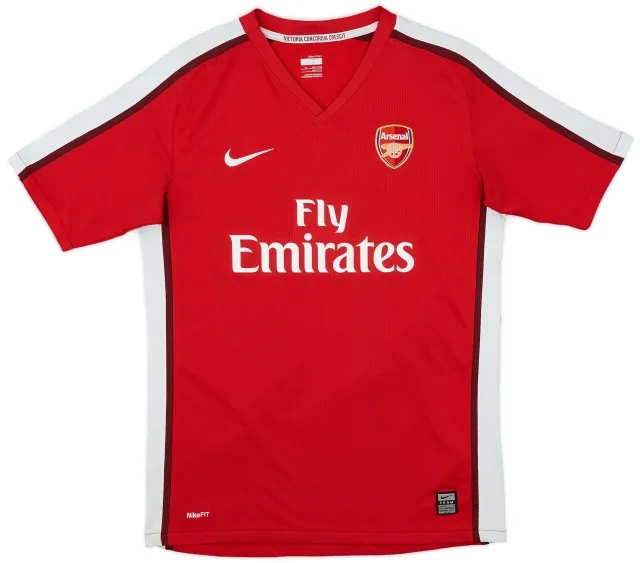 Nike 2008-10 Arsenal Home Shirt - 7/10 - (XL.Boys)