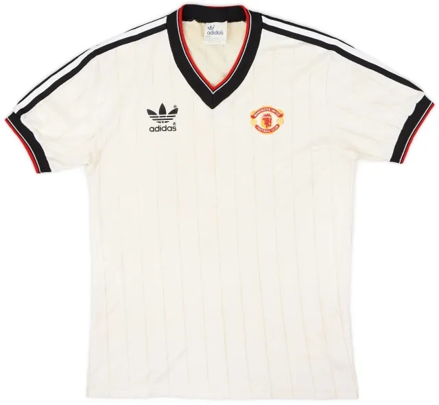 adidas 1982-84 Manchester United Away Shirt - 7/10 - (S)