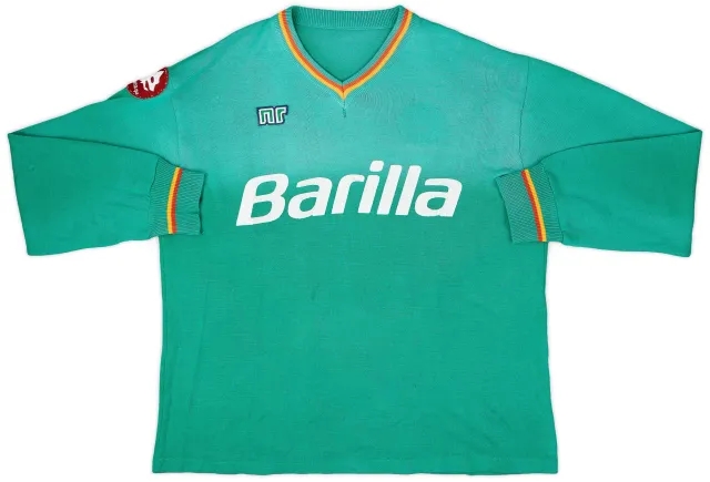 1989-90 Roma Ennerre Training L/S Shirt - 5/10 - (XXL)