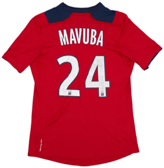 Umbro 2012-13 Lille Home Shirt Mavuba #24 - 5/10 - (S)