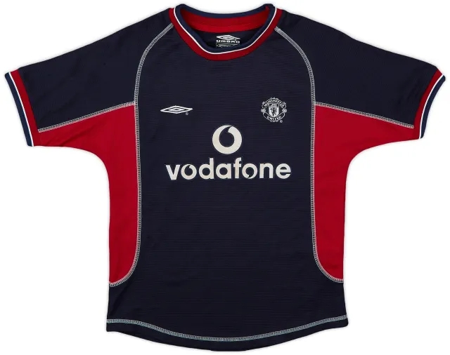 Umbro 2000-01 Manchester United Third Shirt - 7/10 - (S.Boys)