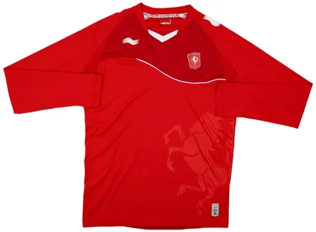 Burrda 2011-12 FC Twente Home L/S Shirt - 7/10 - (XL)