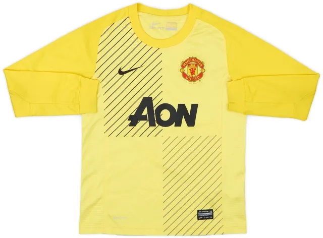 Nike 2013-14 Manchester United GK Shirt - 9/10 - (S.Boys)