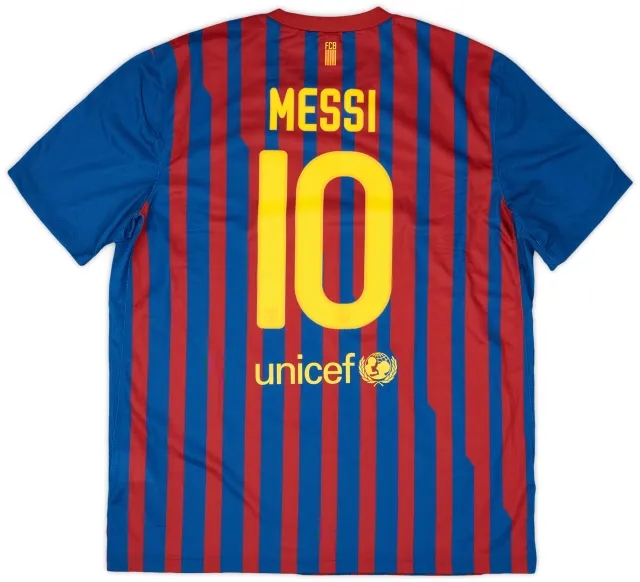 Nike 2011-12 Barcelona Home Shirt Messi #10 (XL)