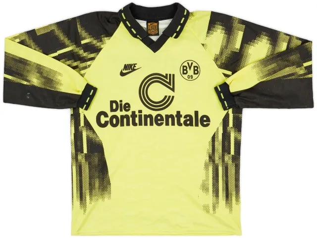 Nike 1992-93 Borussia Dortmund Home L/S Shirt - 8/10 - (M)
