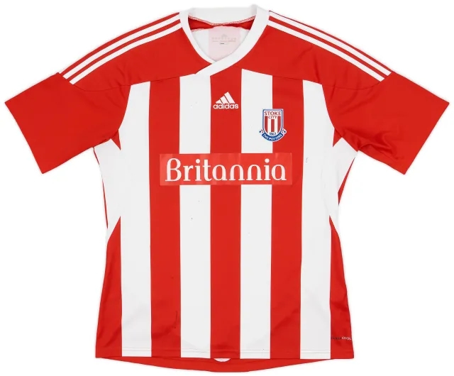 adidas 2011-12 Stoke City Home Shirt - 5/10 - (L)