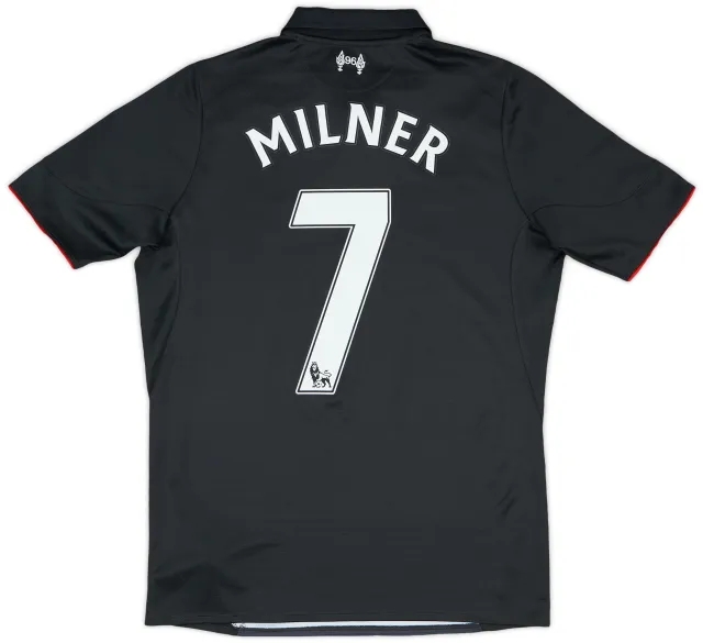 NewBalance 2015-16 Liverpool Third Shirt Milner #7 - 8/10 - (XL.Boys)