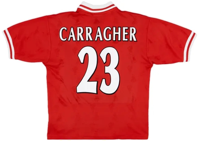 Reebok 1996-98 Liverpool Home Shirt Carragher #23 - 8/10 - (M)