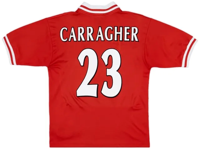 Reebok 1996-98 Liverpool Home Shirt Carragher #23 - 8/10 - (M)