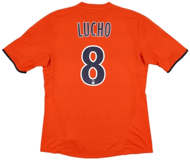 adidas 2011-12 Olympique Marseille Third Shirt Lucho #8 - 9/10 - (L)