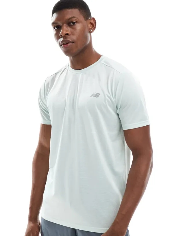 New Balance Essentials T-Shirt In Light Green